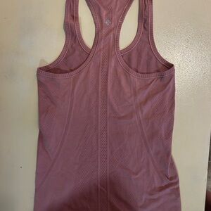 lululemon athletica Pink Racerback Tank Top